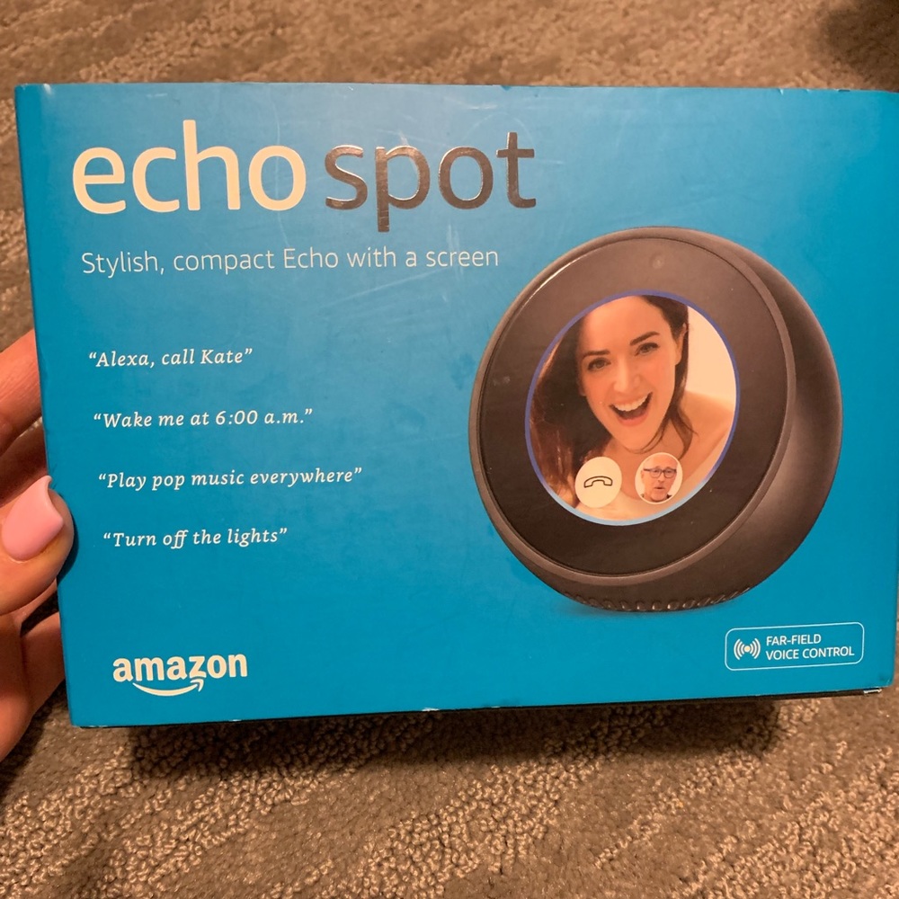 Amazon echo spot not opened